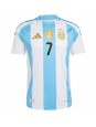 Argentinien Rodrigo De Paul #7 Heimtrikot Copa America 2024 Kurzarm